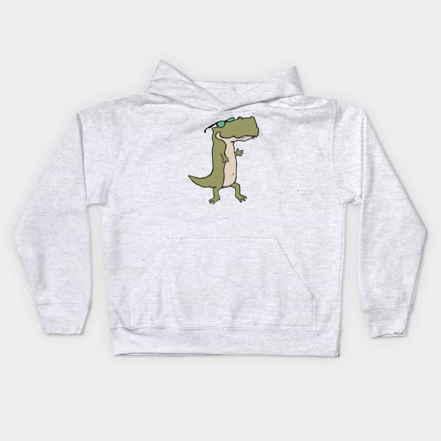 Hey Rex Kids Hoodie by jacisjake